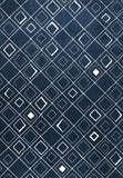 Modern Rug Navy Blue White Soft Microfiber Check Mats Large Living Room Carpet