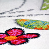 Nursery Rug White for Kids Bedroom Playroom New Thick Unisex Children Carpet Mat