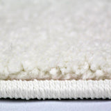 Nursery Rug White for Kids Bedroom Playroom New Thick Unisex Children Carpet Mat