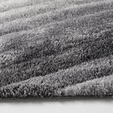 Grey Fluffy Rug 3d  Living Room Deep Pile Long Pile Rugs Carpets Mats Small Large