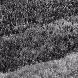 Grey Shaggy Rugs Patterned Long Pile Thick Rugs New Living Room Carpet Bedroom Mat 3D