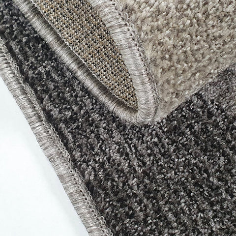 Modern Rugs Black Grey Yellow Gold Multi Geometric Abstract Pattern Carpet Small Large Area Mat Friese Soft Polypropylene Living Dining Room Bedroom Lounge 70x140 120x170 160x220