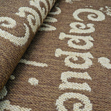 Natural Brown coffee-pattern non-slip kitchen rug - view 4