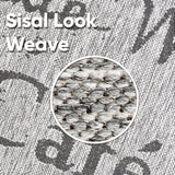 Grey coffee-pattern non-slip kitchen rug - view 3