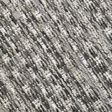 Taupe brown plain non-slip flat weave runner rug - view 10