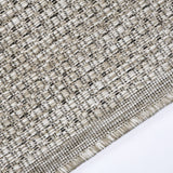 Beige non-slip plain solid flat weave rug – 60x180cm (2'x5'9'')