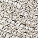 Beige non-slip plain solid flat weave rug – 160x225cm (5'3"x7'4")