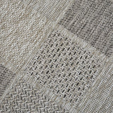 Beige brown non-slip flat weave rug – 60x110cm (2'x3'6'')