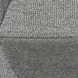 Grey Rug Geometric Plain Circle Pattern Carpet Modern Wool Rug Bedroom Area Mat Small Extra Large Hall Mat Living Room Lounge Woven Short Pile Contemporary Floor New 120x170 160x230 200x290