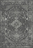 Oriental Rug Anthracite White Dark Grey Soft Mat Microfiber Bedroom Floor Carpet