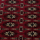 Traditional Rug Red Black Beige Border Design Carpet Oriental Bedroom Lounge Mat