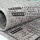 Modern Grey Rug Flat Weave Jute Look Sisal Look Rug Carpet Runner Floor Mat Small Large New