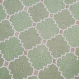 Green Cotton Rug Trellis 100% Cotton Small Extra Large Rug Runner Washable Flat Weave Living Room Bedroom Carpet Woven Mat