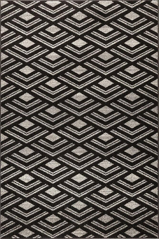 Modern Pattern Rug for Living Room Abstract Dark Brown Carpet Large Floor Mats