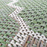 Green Cotton Rug Trellis 100% Cotton Small Extra Large Rug Runner Washable Flat Weave Living Room Bedroom Carpet Woven Mat