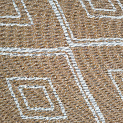 Yellow Cotton Rug Small Extra Large Diamond Mustard Runner Woven Carpet Living Room Bedroom Mat