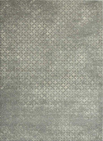 XRUG Modern Grey Ivory Rug Checkered Pattern Woven Low Pile Carpet Living room & Bedroom Floor Mat