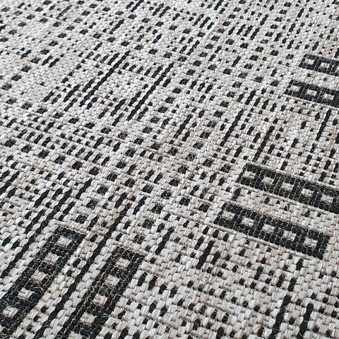 Modern Grey Rug Flat Weave Jute Look Sisal Look Rug Carpet Runner Floor Mat Small Large New