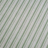 Cotton Rug Green Cream Striped Washable Rugs Flat Weave Carpet Woven Mat Runner Small Large