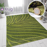 Green Rugs Patterned Modern Design Carpet Rug Living Room Bedroom Large 160x220