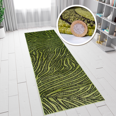 Green Rugs Patterned Modern Design Carpet Rug Living Room Bedroom Large 160x220