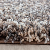 Grey Beige Taupe Cream White Rug Modern Shaggy Carpet Soft Deep Long High Pile Fluffy Runner Living Room Bedroom Area Lounge Small X Large Runner Hallway Floor Mat