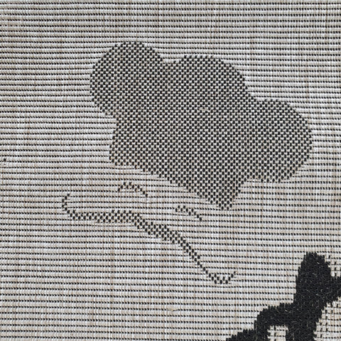 Grey Kitchen Rug Flat Weave Carpet Flat Pile Mat Small Extra Large Hard Wearing Carpet