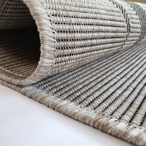 Grey Kitchen Rug Flat Weave Carpet Flat Pile Mat Small Extra Large Hard Wearing Carpet