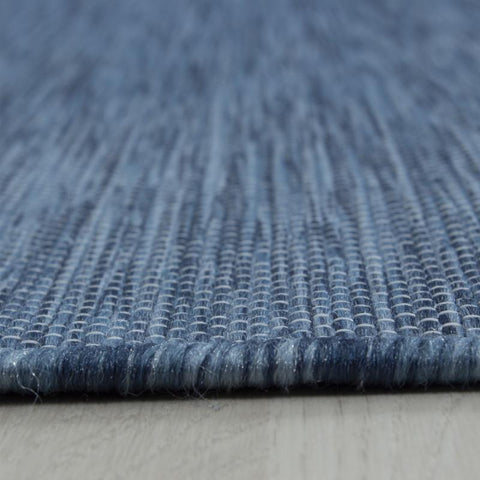 Outdoor Rug Modern Blue Hard Wearing Area Carpets Small Large Indoor Garden Mat
