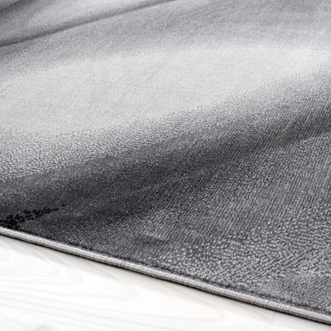 Silver Grey Abstract Rug Small X Large Modern Pattern Carpet Bedroom Floor Mats