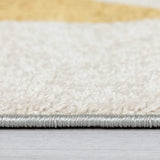 Grey Yellow Ochre Rug Geometric Long Runner Woven Rug Small Extra Large Living Room Carpet New Mat