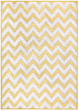 Yellow Pattern Rug Indoor Outdoor Garden Patio Mat Water Resistant Runner Carpet
