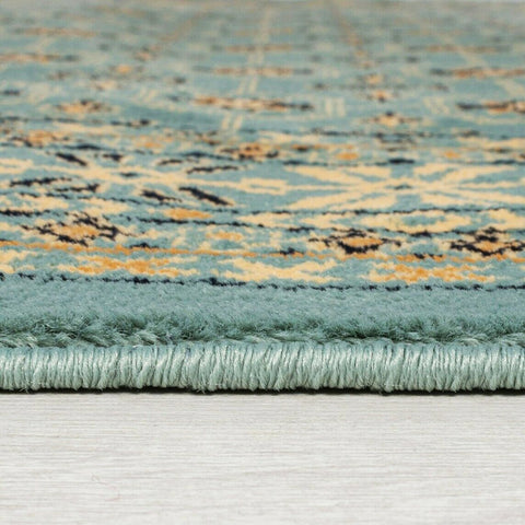 Modern Teal Blue Green Mustard Beige Black Rug Extra Large Small Runner Xl Low Pile Short Piles Soft Carpet Woven Oriental Area Mat Floor Traditional Vintage Rugs Polypropylene 120x170cm 160x230cm 200x290cm 60x230cm 